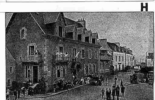 Ville de CARANTEC Carte postale ancienne Ville de CARANTEC Carte postale ancienne