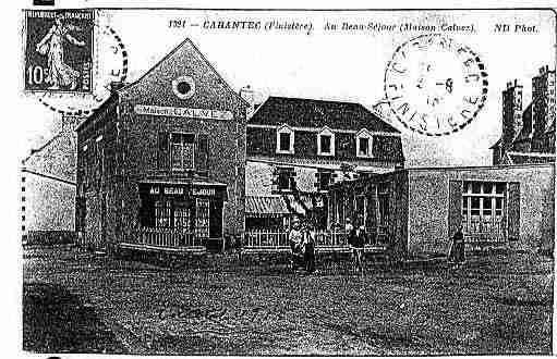 Ville de CARANTEC Carte postale ancienne Ville de CARANTEC Carte postale ancienne