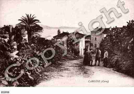 Ville de CARGESE Carte postale ancienne