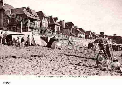 Ville de CAROLLES Carte postale ancienne