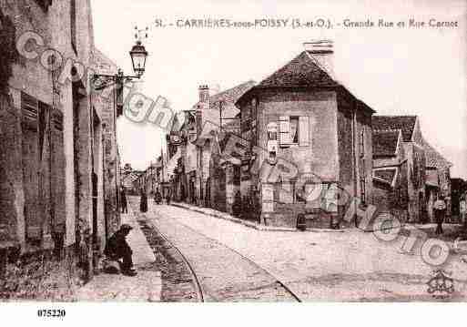 Ville de CARRIERESSOUSPOISSY Carte postale ancienne