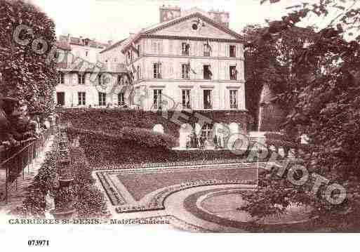 Ville de CARRIERESSURSEINE Carte postale ancienne