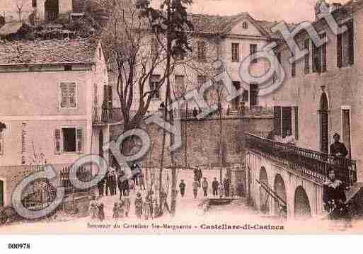 Ville de CASTELLAREDICASINCA Carte postale ancienne