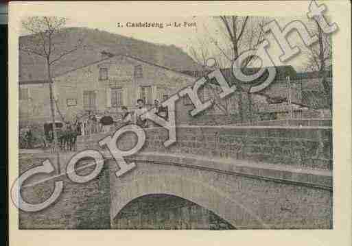 Ville de CASTELRENG Carte postale ancienne Ville de CASTELRENG Carte postale ancienne