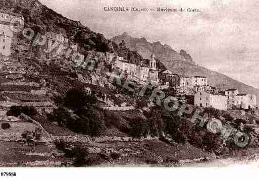 Ville de CASTIRLA Carte postale ancienne