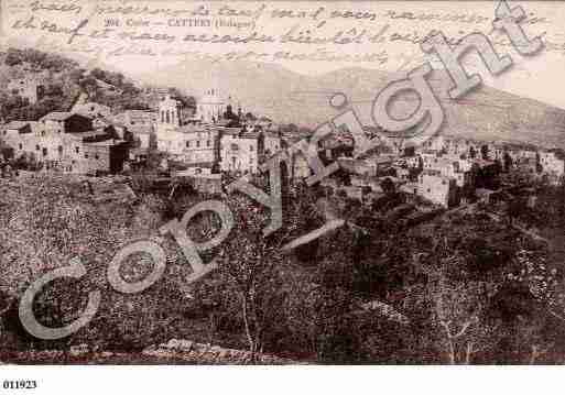 Ville de CATTERI Carte postale ancienne