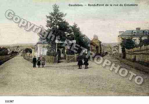 Ville de CAUDEBECLESELBEUF Carte postale ancienne Ville de CAUDEBECLESELBEUF Carte postale ancienne