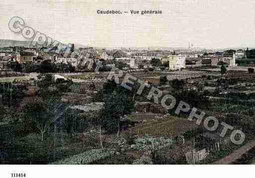 Ville de CAUDEBECLESELBEUF Carte postale ancienne