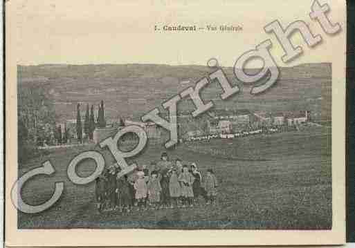 Ville de CAUDEVAL Carte postale ancienne Ville de CAUDEVAL Carte postale ancienne