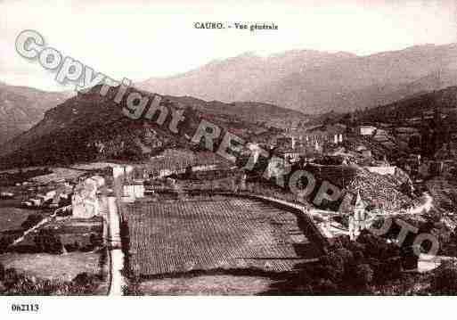 Ville de CAURO Carte postale ancienne