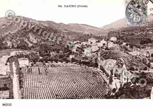 Ville de CAURO Carte postale ancienne