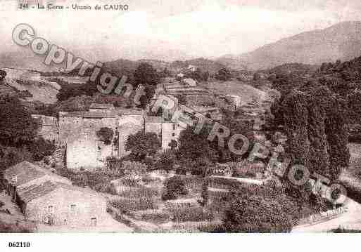 Ville de CAURO Carte postale ancienne