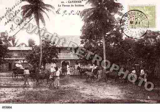 Ville de CAYENNE Carte postale ancienne Ville de CAYENNE Carte postale ancienne