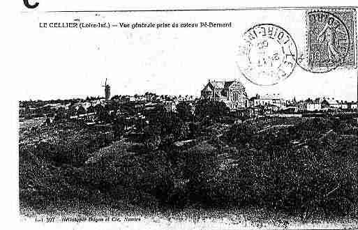 Ville de CELLIER(LE) Carte postale ancienne