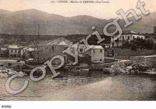 Ville de CENTURI Carte postale ancienne Ville de CENTURI Carte postale ancienne