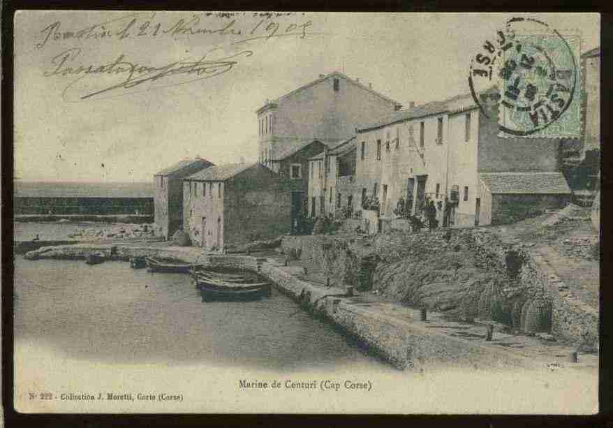 Ville de CENTURI Carte postale ancienne