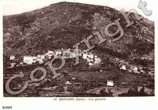 Ville de CERVIONE Carte postale ancienne