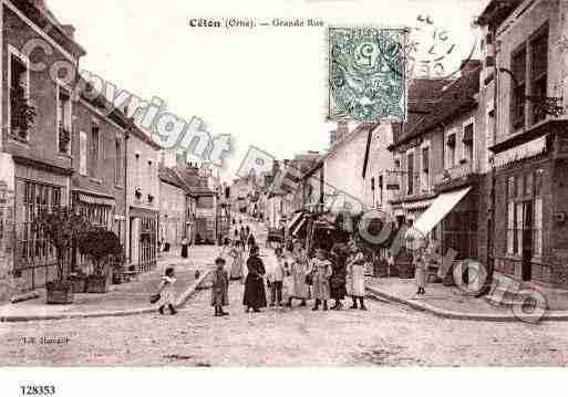 Ville de CETON Carte postale ancienne