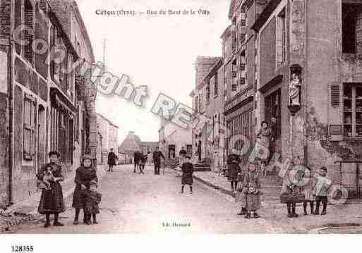 Ville de CETON Carte postale ancienne