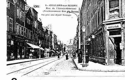 Ville de CHALONSSURMARNE Carte postale ancienne