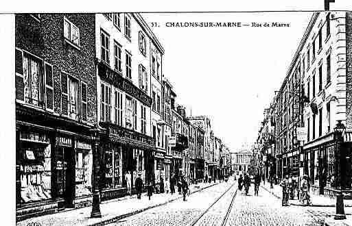 Ville de CHALONSSURMARNE Carte postale ancienne