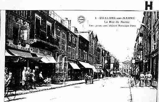 Ville de CHALONSSURMARNE Carte postale ancienne