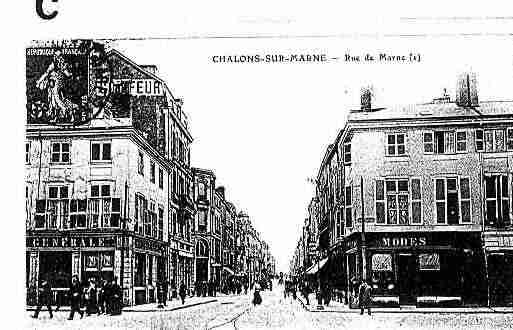 Ville de CHALONSSURMARNE Carte postale ancienne