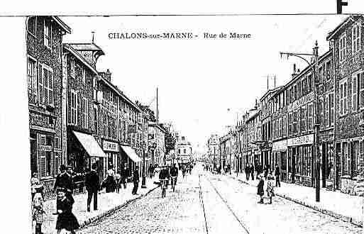 Ville de CHALONSSURMARNE Carte postale ancienne