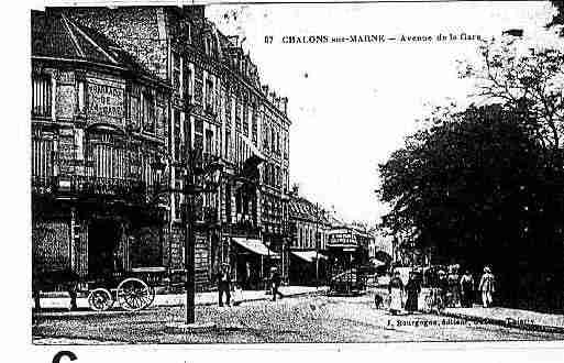 Ville de CHALONSSURMARNE Carte postale ancienne