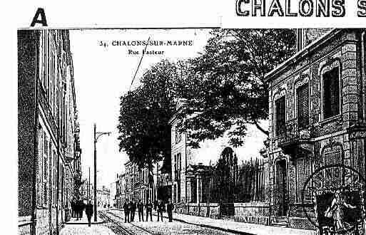 Ville de CHALONSSURMARNE Carte postale ancienne