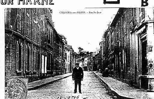 Ville de CHALONSSURMARNE Carte postale ancienne Ville de CHALONSSURMARNE Carte postale ancienne