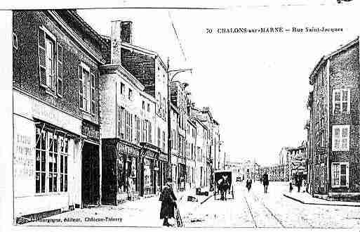 Ville de CHALONSSURMARNE Carte postale ancienne Ville de CHALONSSURMARNE Carte postale ancienne