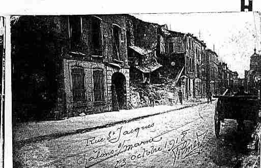 Ville de CHALONSSURMARNE Carte postale ancienne