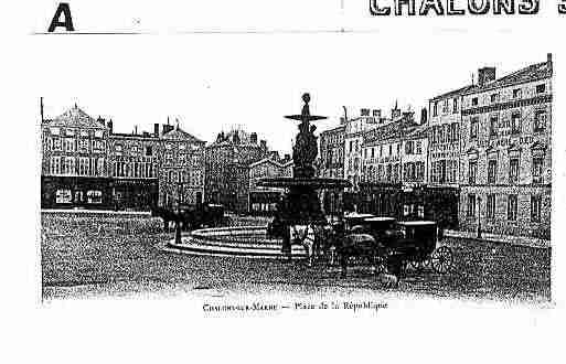 Ville de CHALONSSURMARNE Carte postale ancienne