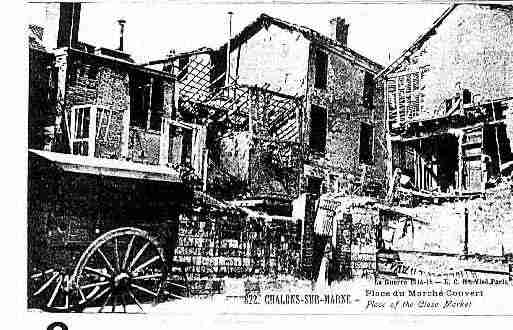 Ville de CHALONSSURMARNE Carte postale ancienne