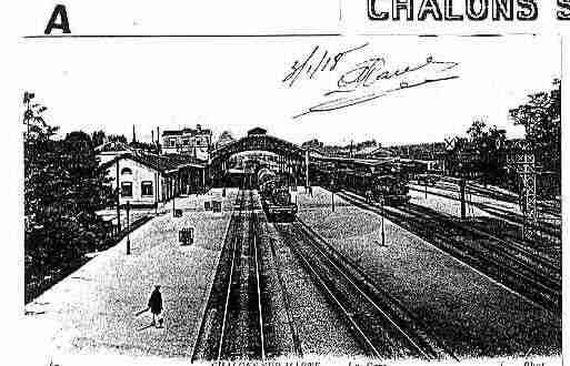 Ville de CHALONSSURMARNE Carte postale ancienne