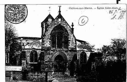 Ville de CHALONSSURMARNE Carte postale ancienne Ville de CHALONSSURMARNE Carte postale ancienne