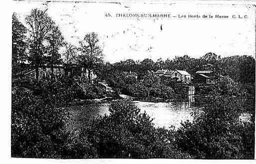 Ville de CHALONSSURMARNE Carte postale ancienne