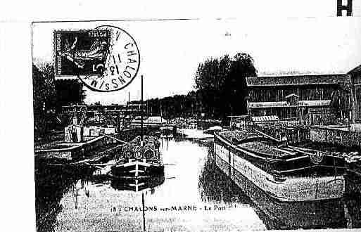 Ville de CHALONSSURMARNE Carte postale ancienne