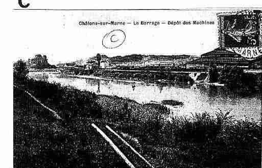 Ville de CHALONSSURMARNE Carte postale ancienne