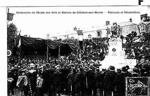 Ville de CHALONSSURMARNE Carte postale ancienne