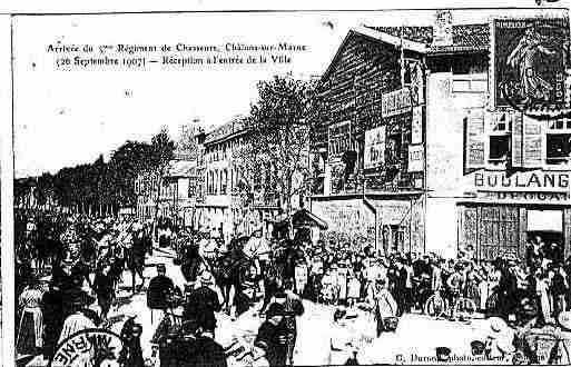 Ville de CHALONSSURMARNE Carte postale ancienne Ville de CHALONSSURMARNE Carte postale ancienne