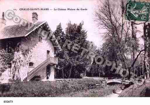 Ville de CHALOSAINTMARS Carte postale ancienne