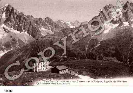 Ville de CHAMONIXMONTBLANC Carte postale ancienne Ville de CHAMONIXMONTBLANC Carte postale ancienne