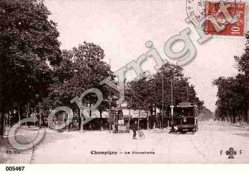 Ville de CHAMPIGNYSURMARNE Carte postale ancienne
