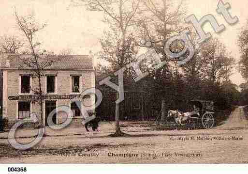 Ville de CHAMPIGNYSURMARNE Carte postale ancienne