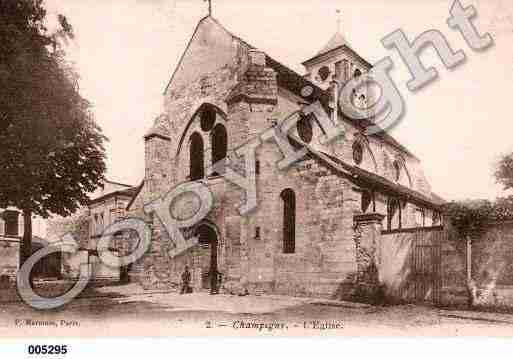 Ville de CHAMPIGNYSURMARNE Carte postale ancienne