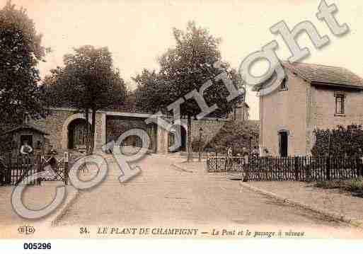 Ville de CHAMPIGNYSURMARNE Carte postale ancienne