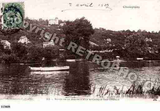 Ville de CHAMPIGNYSURMARNE Carte postale ancienne