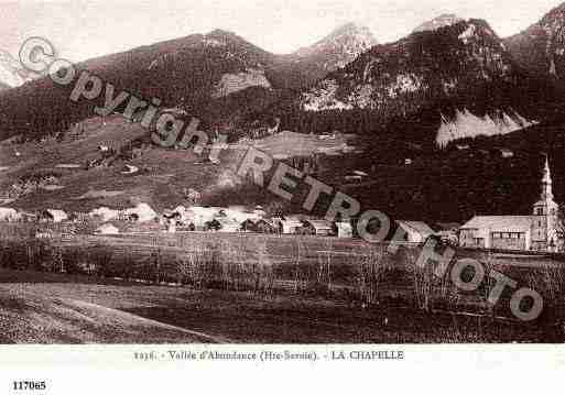 Ville de CHAPELLED\'ABONDANCE(LA) Carte postale ancienne